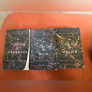 Books 1-3 in the Touch Of Series by Scarlett St. Clair